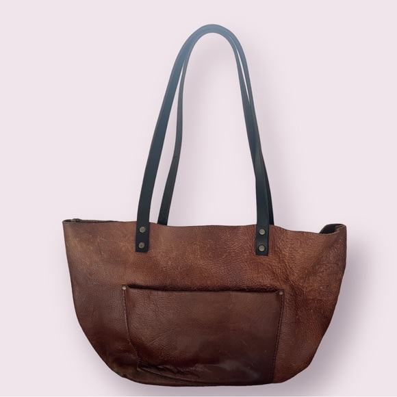 Portland Leather Handbags - Portland Leather Goods PLG Large Leather Classic Tote in Nutmeg